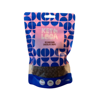 KETO LOCA Pépites de chocolat noir belge 300 Gram