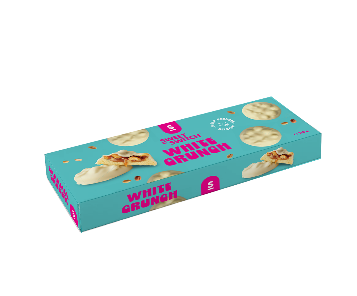 SWEET-SWITCH White crunch 130 Gram
