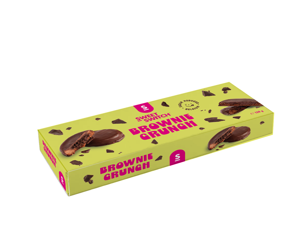 SWEET-SWITCH Brownie crunch 128 Gram