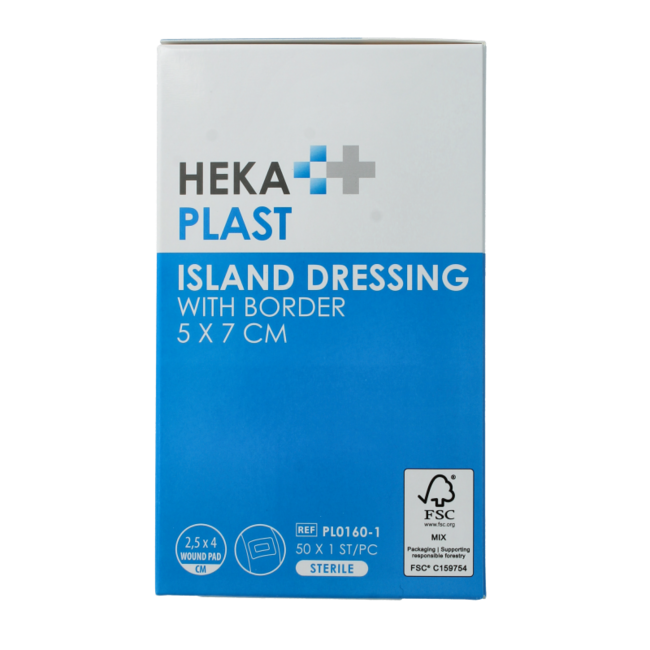 Border 5cmx7cm eiland 50 Stuks