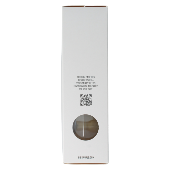 Fopspeen maat 2 iron / baby blue natural rubber 2 Stuks