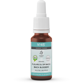 Bach Bloesem Bach flower remedies blend 45 slim organic 20 Millilitres