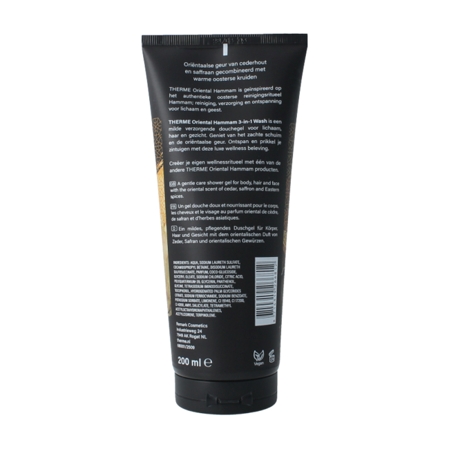 Oriental hammam 3-in-1 wash 200 Millilitri