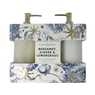 The Luxury Bathing Co Heavenly Hands Wasch- und Handnagelcreme-Spender 1 Set
