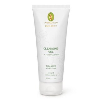 Primavera Gel nettoyant 2-en-1 deep cleanse 100 millilitres