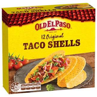 Old El Paso Taco shells glutenvrij 156 Gram