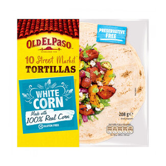 Old El Paso Mini tortillas sans gluten 208 grammes