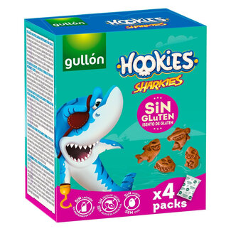 Gullon Sharkies lot de 4 sans gluten 160 grammes