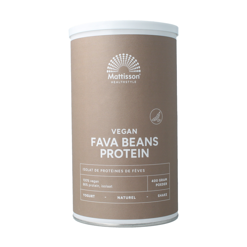 Mattisson Proteine di Fave 400g | Integratore Vegetale Completo