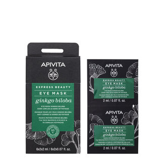 APIVITA Masque yeux express au ginkgo biloba 2 Millilitres