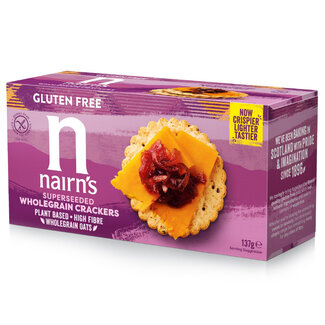 Nairns Craquelins complets aux graines sans gluten 137 grammes