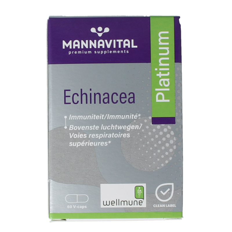 Mannavital Echinacea platinum 60 capsule vegetali