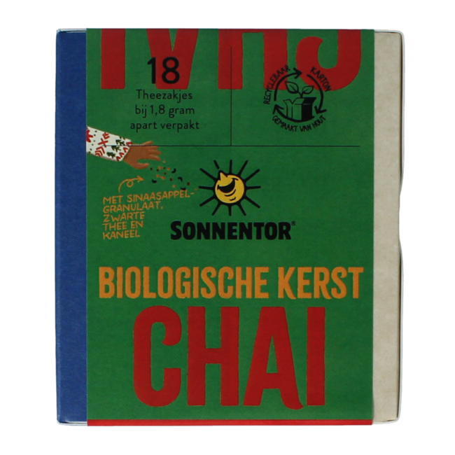 Christmas chai tea organic 18 bags