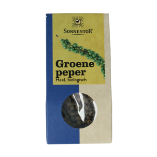 Sonnentor Granos de pimienta verde bio 20 gramos
