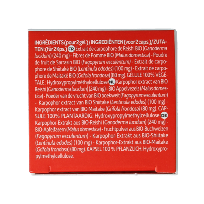 Reishi shiitake maitake organic 40 Capsules