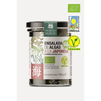 Porto Muinos Japanse zeewiersalade bio 160 Gram