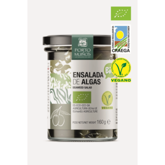 Porto-Muinos Ensalada de algas bio 160 gramos