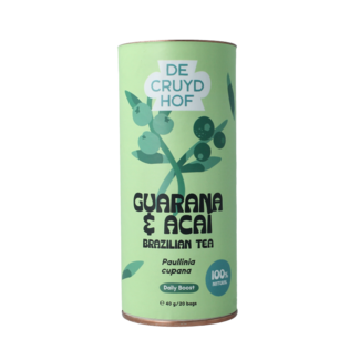 Cruydhof Tee Guarana / Acai 20 Stück