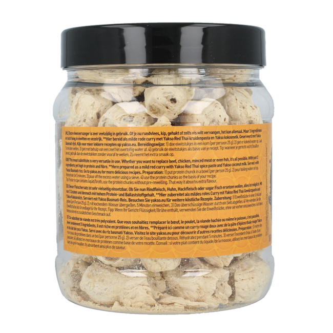 Protein chunks peas & fava beans organic 100 Grams