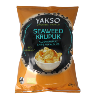 Yakso Organic wakame krupuk 50 Gram