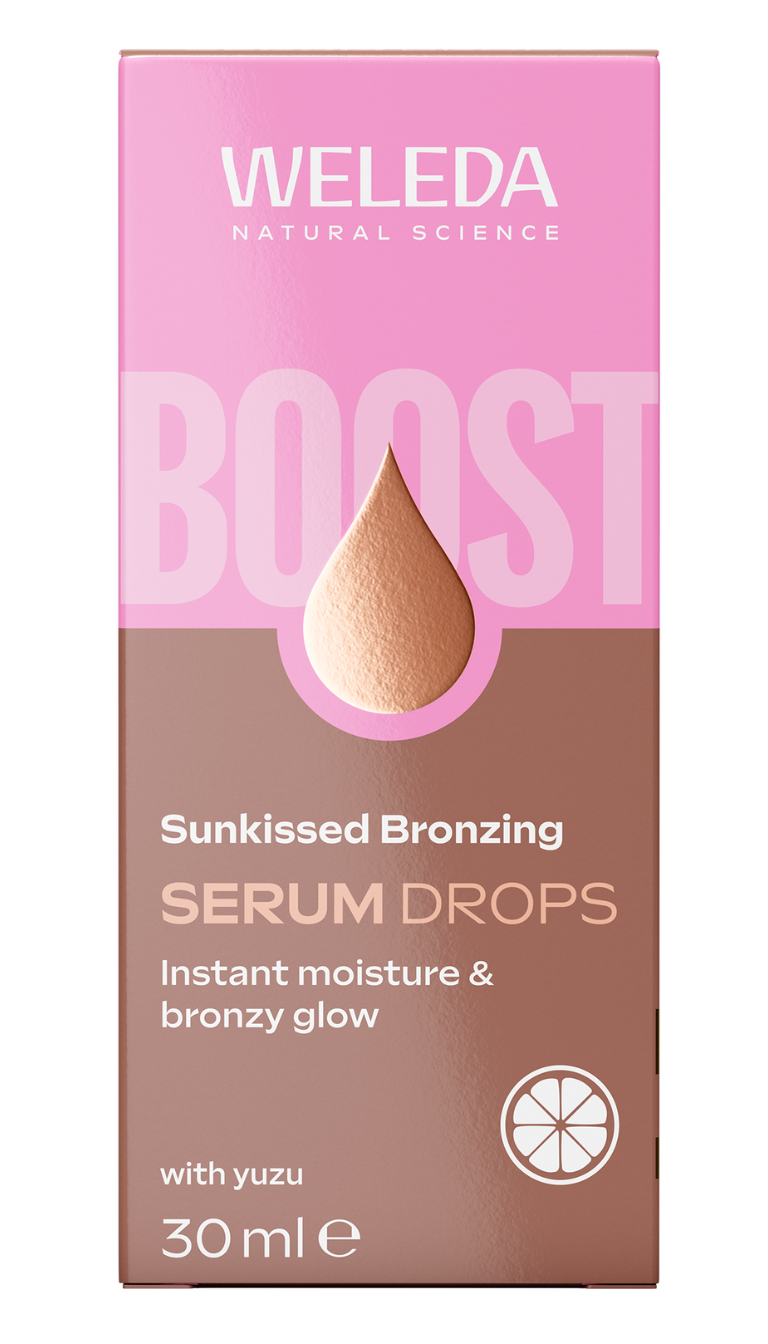 Weleda Bronzing boost serum drops bio 30 mililitros