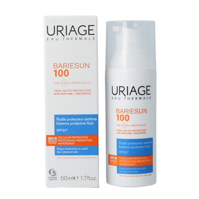 Bariesun 100 fluide SPF50+ 50 Millilitres