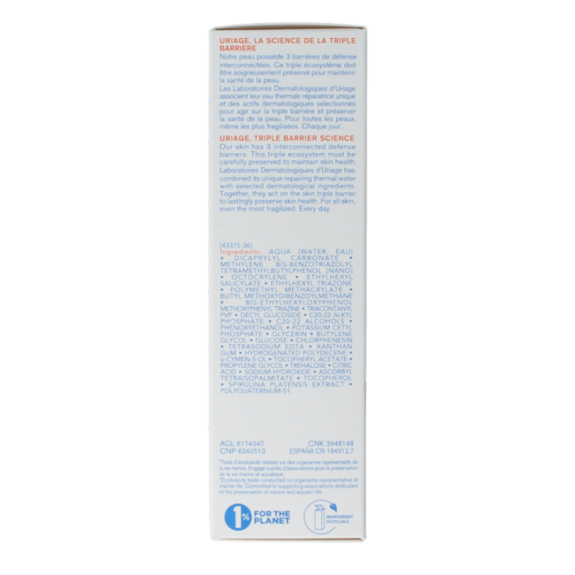 Bariesun 100 fluide SPF50+ 50 Millilitres