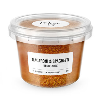 Myx Kräutermischung Makkaroni Spaghetti glutenfrei 80 Gramm