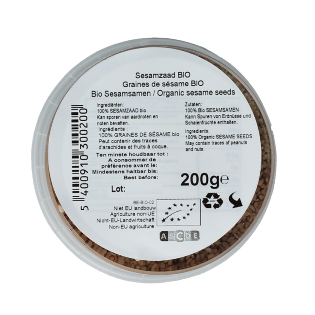 Semi di sesamo bio 200 Grammi