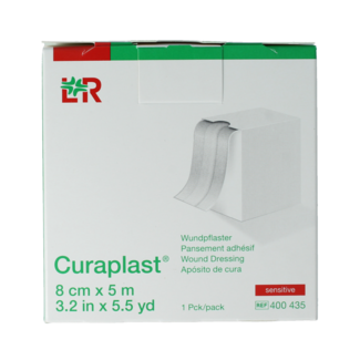 Curaplast Pansement adhésif Sensitive 5 m x 8 cm 1 rouleau