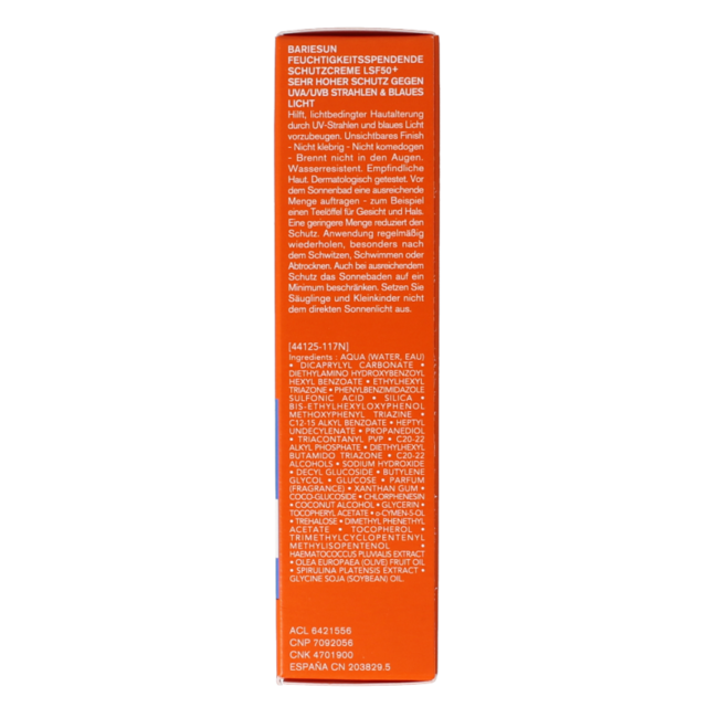 Crema Bariesun SPF50+ 50 mililitros
