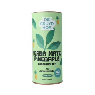 Cruydhof Yerba mate tea / pineapple 20 pieces