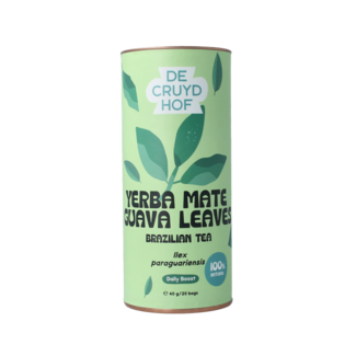 Cruydhof Yerba mate tea / guava leaves 20 pieces