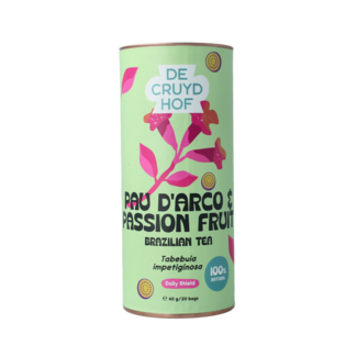 Cruydhof Tee Pau d'Arco / Passionsfrucht 20 Stück