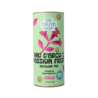 Cruydhof Thee pau d'Arco / passion fruit 20 Stuks
