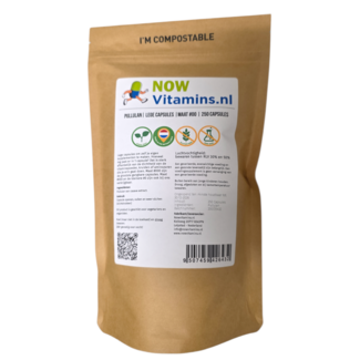 Nowvitamins.nl Gélules vides en pullulane taille 00 250 pièces