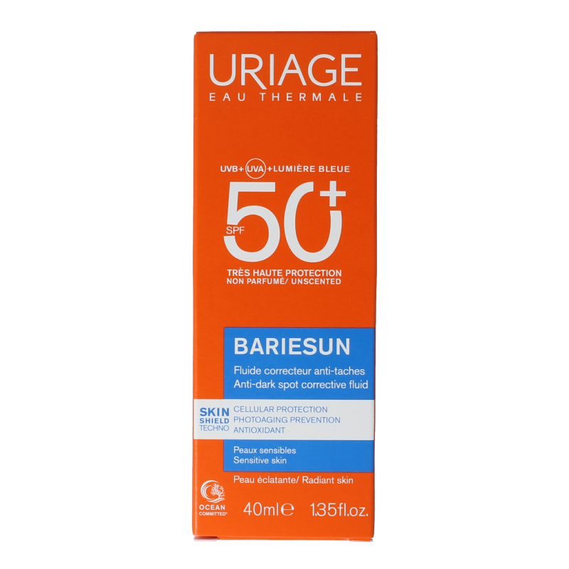 Uriage BARIÉSUN fluido antimanchas SPF50+ 40 ml