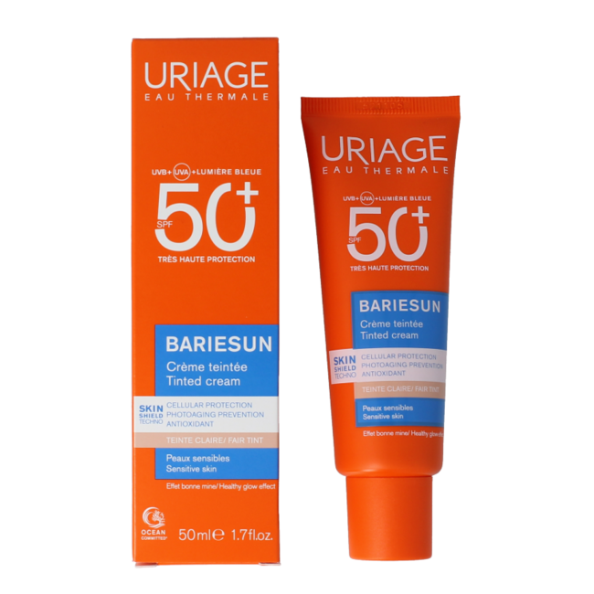 Bariesun crema con color SPF50+ 50 Mililitros