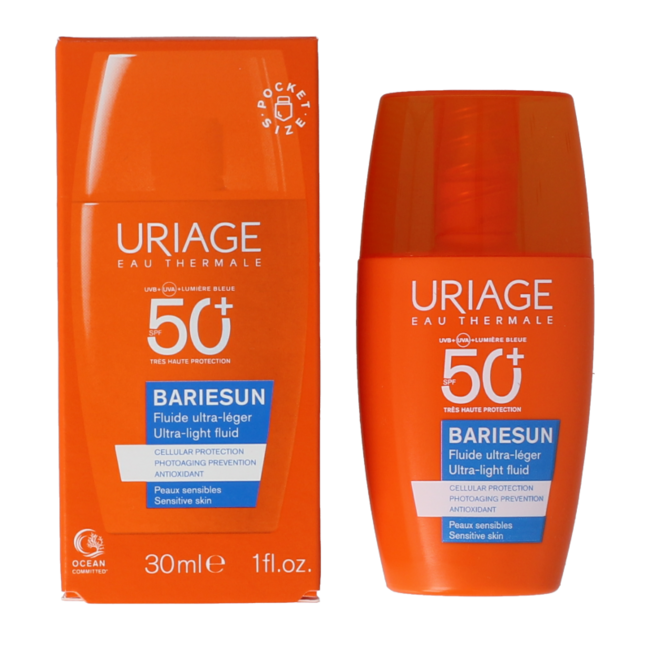 Bariesun fluido ultraleggero SPF50 30 Millilitri