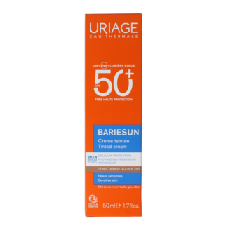 Uriage Crema con color dorada Bariesun SPF50 50 mililitros