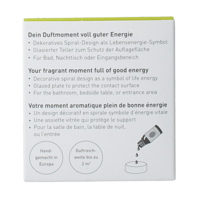 Fragrance stone energy spiral 1 Piece