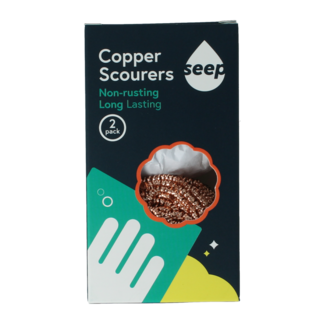 Seep Copper scouring sponges 2 Pieces