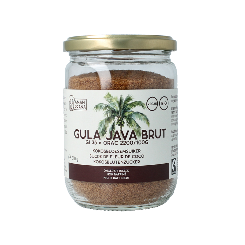 Aman Prana Gula java brut bio 310 Grammi