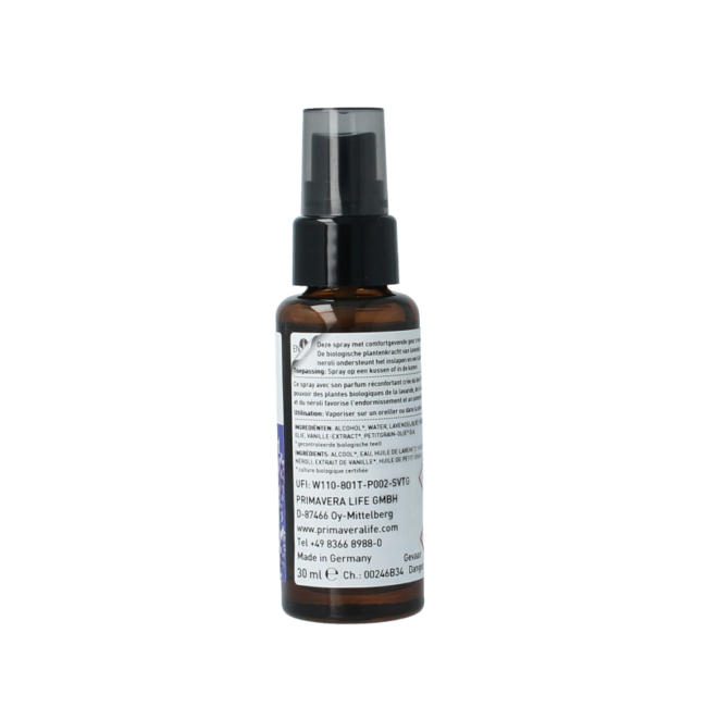 Sleep comfort spray pour oreiller bio 30 millilitres