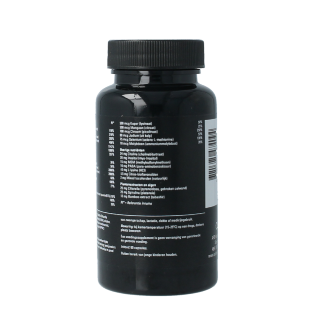 Multi vitamine pur 489 mg 60 gélules