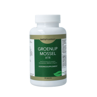 Natupharma Groenlipmossel xtr 90 Cápsulas
