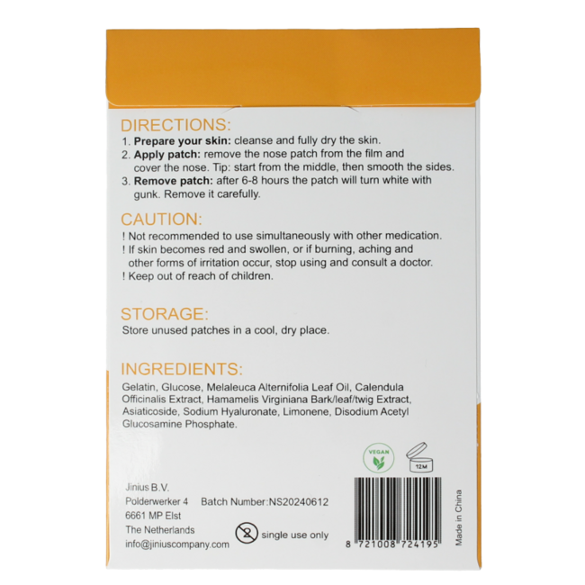 Nose patches 8 Stuks