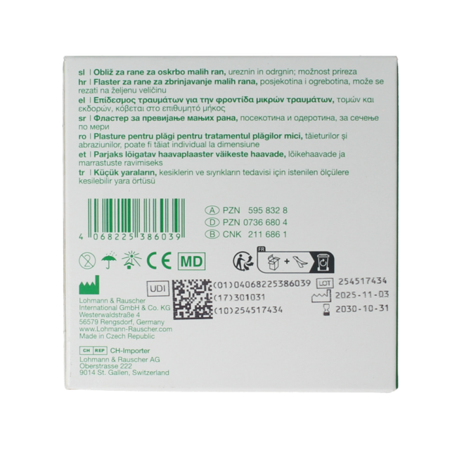 Sensitive Wundpflaster 6 cm × 5 m 1 Rolle