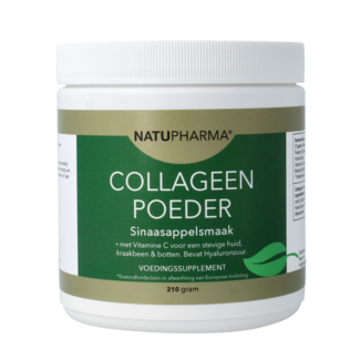 Natupharma Poudre de collagène goût orange 210 grammes
