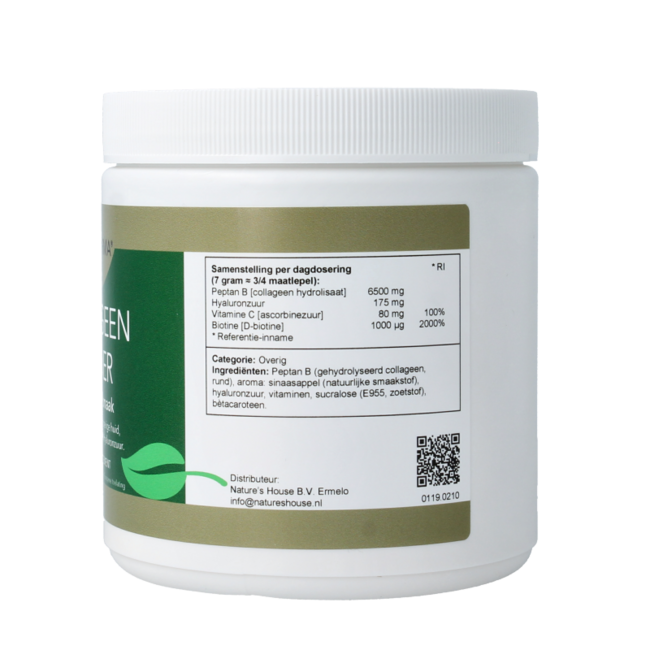 Collagène en poudre saveur orange - 210 g